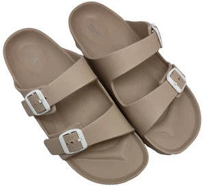 Sandalias ajustables beige H2K para mujer ligeras suaves deslizables Buddy talla 12 - Imagen 1 de 4