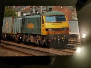Class 90046 Freightliner Green Livery 6x4 Foto  - Bild 1 von 1