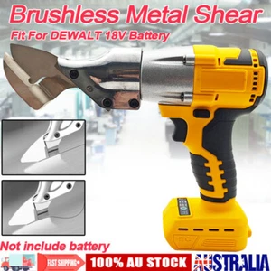 Brushless Cordless Sheet METAL SHEAR SKIN Cutting 1.5mm For DEWALT 18V Battery - Picture 1 of 12