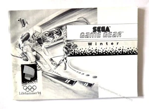 Folleto de instrucciones 47173 - Juegos Olímpicos de invierno - Sega Game Gear (1993) - Imagen 1 de 1