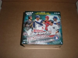 2017 Topps Chrome Baseball Update Series Factory Sealed Mega Box - Picture 1 of 1