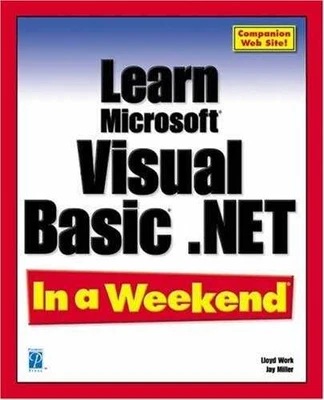 Learn Microsoft Visual Basic .NET In a - Paperback, by Work Lloyd; Miller - Good - Image 1 of 2