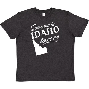 Inktastic Someone In Idaho Loves Me Youth T-Shirt Home Grandparents Kids Love - Picture 1 of 4