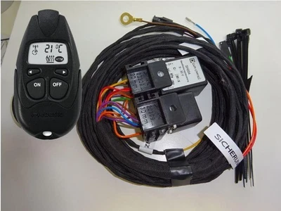 DRITTANBIETER Standheizung Aufrüstkit VW Sharan Touran Webasto Fernbedienung T100 Zuheizer AAC