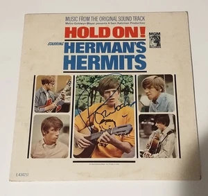 Hermans Hermits Firmado ¡Agárrate! VINILO 33 RPM LP PETER NOONE CERTIFICADO DE AUTENTICIDAD - Imagen 1 de 1