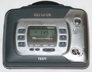 Vintage AIWA HS-TX377 Kassettenspieler & AM/FM Stereo Radio - Reparatur/Ersatzteile - Bild 1 von 6