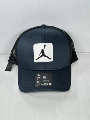 Size M/L Nike Jordan Rise Structured Jumpman Trucker Hat Cap FZ0774-010 NWT - Image 1 of 4