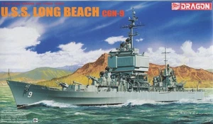 Crucero nuclear Dragon 1/700 USS LONG BEACH CGN-9 SIN USAR, EN CAJA - Imagen 1 de 24