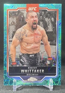 Topps 2025 cromo UFC verde azulado Lazer Robert Whittaker #78/175 - Imagen 1 de 2