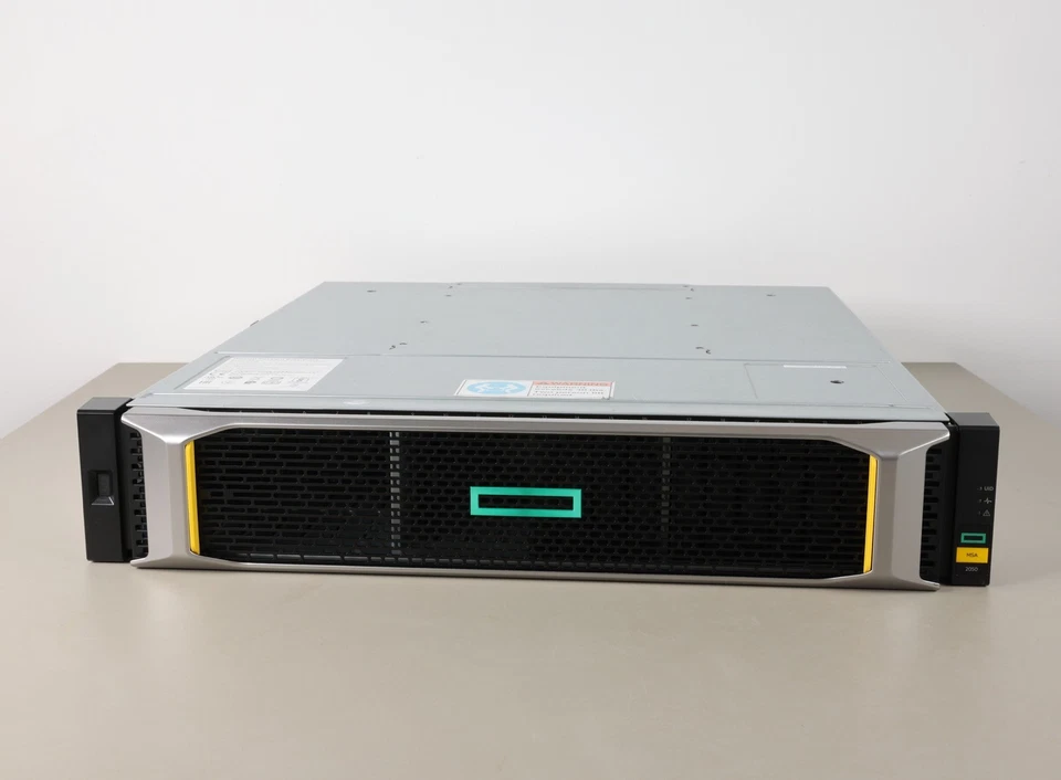HP SAN Storage MSA 2050 FC 16Gbps 10GbE Dual Ctrl 24x SFF - Q1J01A - Bild 1 von 4