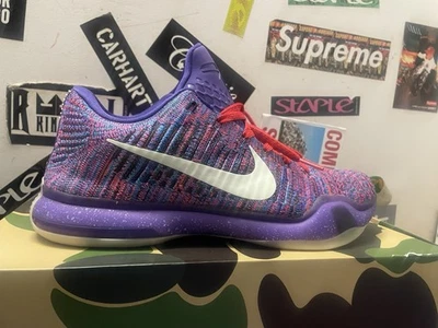 NEW Nike iD Kobe 10 X Elite Flyknit SZ 9.5 Glow in the dark - Image 1 of 4