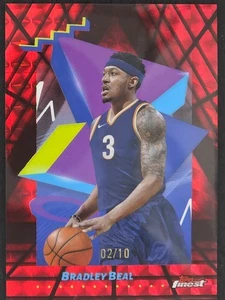 🔥 Bradley Beal 02/10 – 2024–25 Topps Finest Red Foil SSP – Phoenix Suns - Imagen 1 de 2