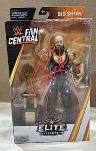 WWE Elite Toys R Us Exclusive Fan Central Big Show signed Autogramm NIB - Bild 1 von 7
