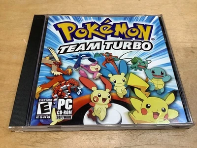 Pokemon Team Turbo PC CD Rom Software Windows 98 XP ME   - Image 1 of 4