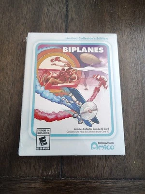Intellivision Amico Biplanes Collector's Edition Computer Game Cartridge SEALED! - Image 1 of 2