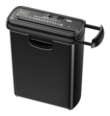 Bonsaii S123-A Paper Shredder  6-Sheet Strip-Cut Paper Shredder Home & Office  - Image 1 of 4