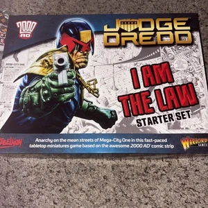 Judge Dredd Miniatures Game starter set I am the Law Pro Painted Complete - Picture 1 of 10
