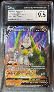 Galarian Sirfetch'd V (Full Art) 174/185 Swsh04: Vivid Voltage Holo CGC 9.5Mint+ - Picture 1 of 2