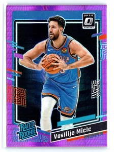 Vasilije Micic 2023-24 Donruss Optic #208 Hyper Pink - Foto 1 di 2