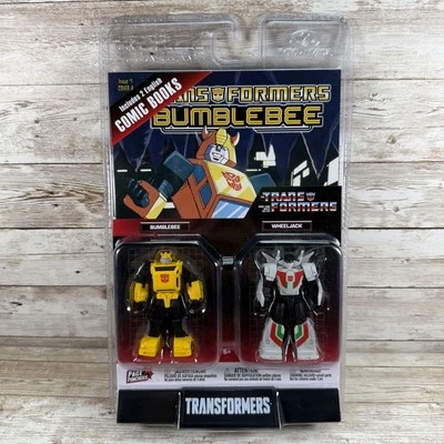 Transformers Bumblebee Wheeljack Action Figures Comic Books Set McFarlane Toys N - Image 1 of 4