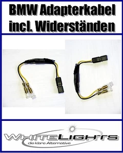 Câble Adaptateur Résistances pour Clignotants LED Mini BMW R 1200 GS Résistance - Picture 1 of 1