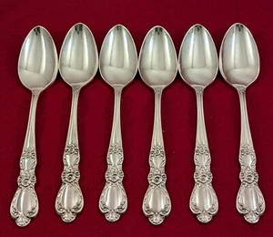 6 Stück International Silver HERITAGE 1953 Roger Bros Versilberte Teelöffel 6 1/8 Zoll - Bild 1 von 6