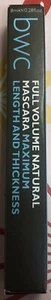 Beauty Without Cruelty Mascara Full Volume Black 8mL/0.28 Fl Oz / NIB - Picture 1 of 4
