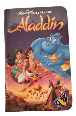 Aladdin Walt Disney Classic Black Diamond VHS Tape Movie #1662 Aladin 1992 - Image 1 of 4