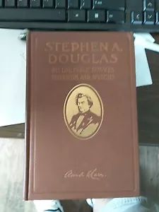 Libro Antiguo Guerra Civil Stephen Douglas Discursos de Vida 1909 por Carr 1ª Edición - Imagen 1 de 9