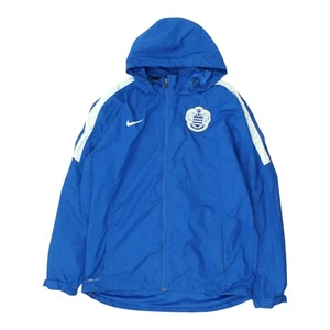 QPR Mens Blue Jacket | Nike Storm-FIT Football Raincoat - Picture 1 of 4