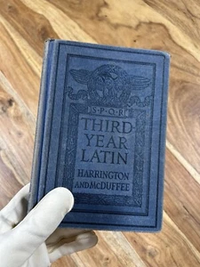 S*P*Q*R 1931 Third Year Latin Cicero & Other Prose Writers USA Book - Foto 1 di 16
