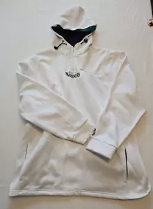 Seattle Mariners Hombres Extra Grande Blanco Sudadera Pullover Sudadera Bordada - Imagen 1 de 15