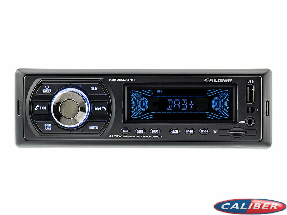 Caliber RMD057DAB-BT Autoradio USB SD FM Tuner inklusive DAB+ Scheibenantenne - Bild 1 von 4
