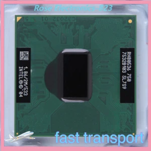 RH80536GE0362M Intel Pentium M 750 SL7S9 2 MB CPU Processor 533/1.86 GHz 27W - Picture 1 of 2