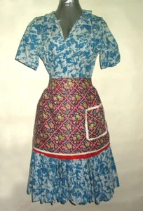 ATTRAKTIVE VINTAGE FESTLICHE BAUMWOLLSCHÜRZE - Bild 1 von 4