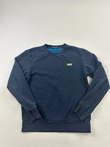 Scotch & Soda Sweatshirt Mens Small Blue Crew Neck Pullover Jumper - Picture 1 of 7