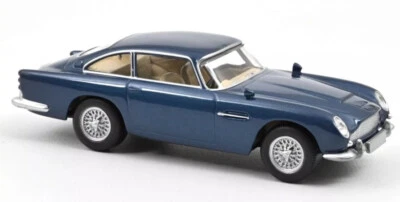 Norev 1965 Aston Martin DB5 azul escala 1:43 4 pulgadas EE. UU. ARANCELES DE IMPORTACIÓN PAGADOS Foto 1 de 3