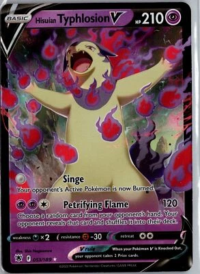 Hisuian Typhlosion V SWSH: Sword & Shield Promo Cards #SWSH237 Promo - Image 1 of 2