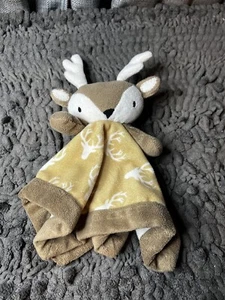 Levtex Baby Hirsch Lovey Plüsch Sicherheitsdecke Bock Geweih Rentier braun 11 Zoll - Bild 1 von 5