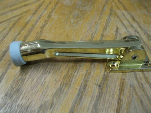 5" Kickdown Messing Finish Türstopper - Bild 1 von 3
