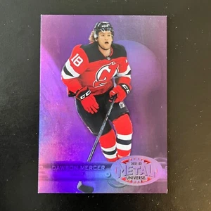 2021-22 Skybox Metal Universe Rookie Purple R-36 Dawson Mercer /199 Devils - Picture 1 of 2