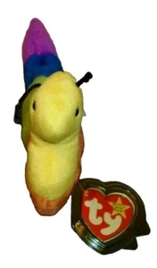 Ty Beanie Baby - INCH the Inchworm (11 Inch) NEW MWMTs Plush Stuffed Animal Toy - Picture 1 of 9
