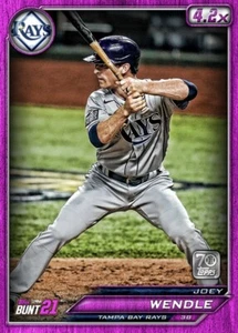 [DIGITAL CARD] Topps Bunt - Joey Wendle - 2021 Base - Tier 6 Pink 4.2 Boost - Picture 1 of 1