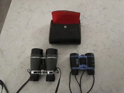 VINTAGE LOW RANGE BINOCULARS, 2 PAIRS 1 W/CASE, LIGHTLY USED FOR OPERAS/PLAYS - Image 1 of 4