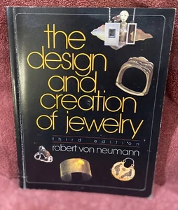 Pre Owned Vintage The Design And Creation Of Jewelry Paperback Book 1997 - Picture 1 of 4