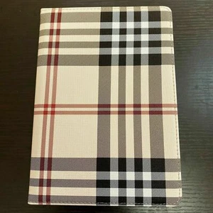iPad Mini 6th Gen (2021, 8.3") - Brown Squared Rotating Stand Case Folio Pouch - Picture 1 of 5