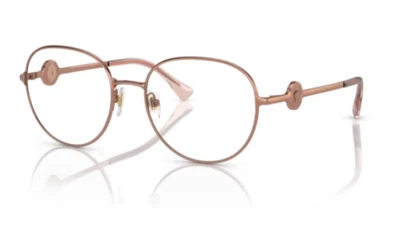 Versace 0VE1288 1412 - Rose gold Oval 54mm Women's Eyeglasses - Image 1 of 4