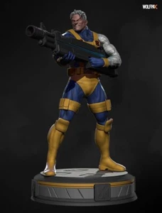 Cable  Custom 1/4 Statue Fan Art .brand New , - Picture 1 of 4