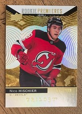 2017-18 Upper Deck Trilogy Rookie Premieres Level 1 #83 - Nico Hischier (Devils)