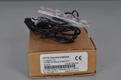 OTTO VT-B22CC13 EARPHONE MICROPHONE for ICOM F3G or F4G - Image 1 of 2